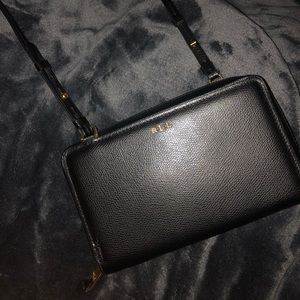 Black Ralph Lauren Wristlet Purse
